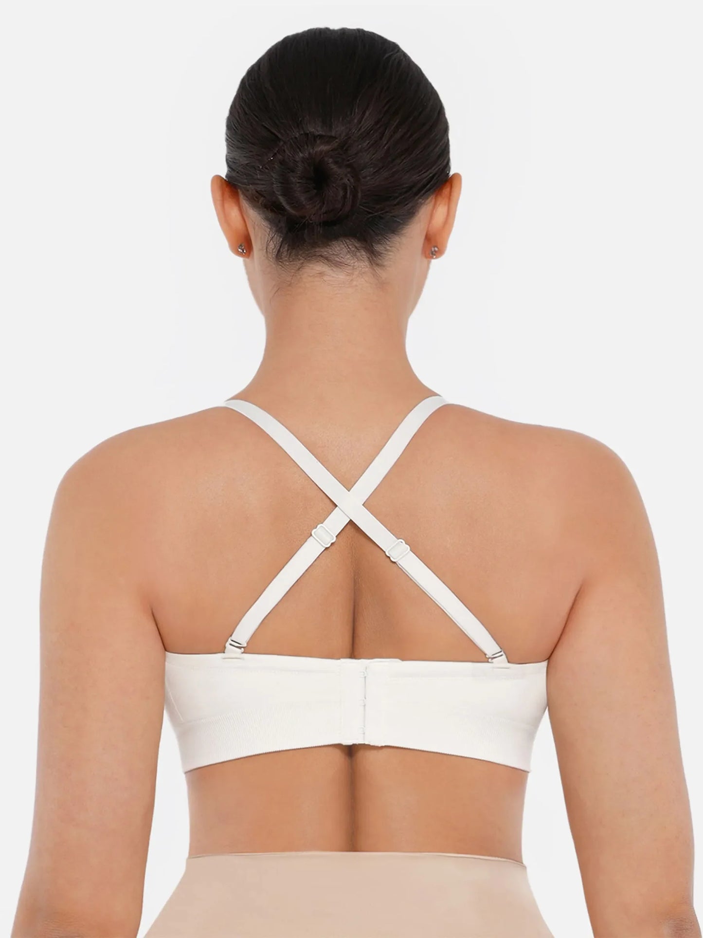 Seamless Strapless Anti-Slip Bra With Removable Pads