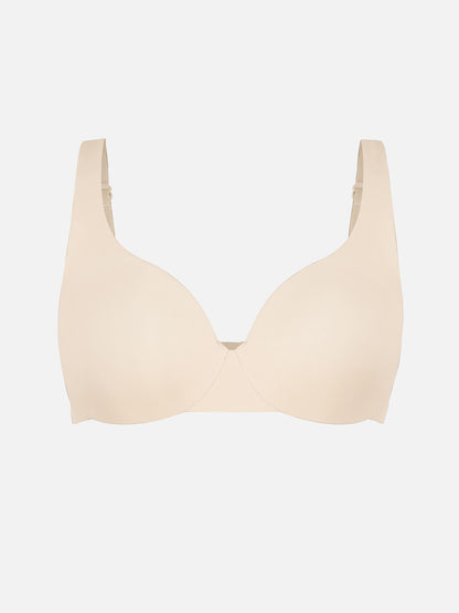 Feelingirl Underwire Adjustable Deep V-neck Bra