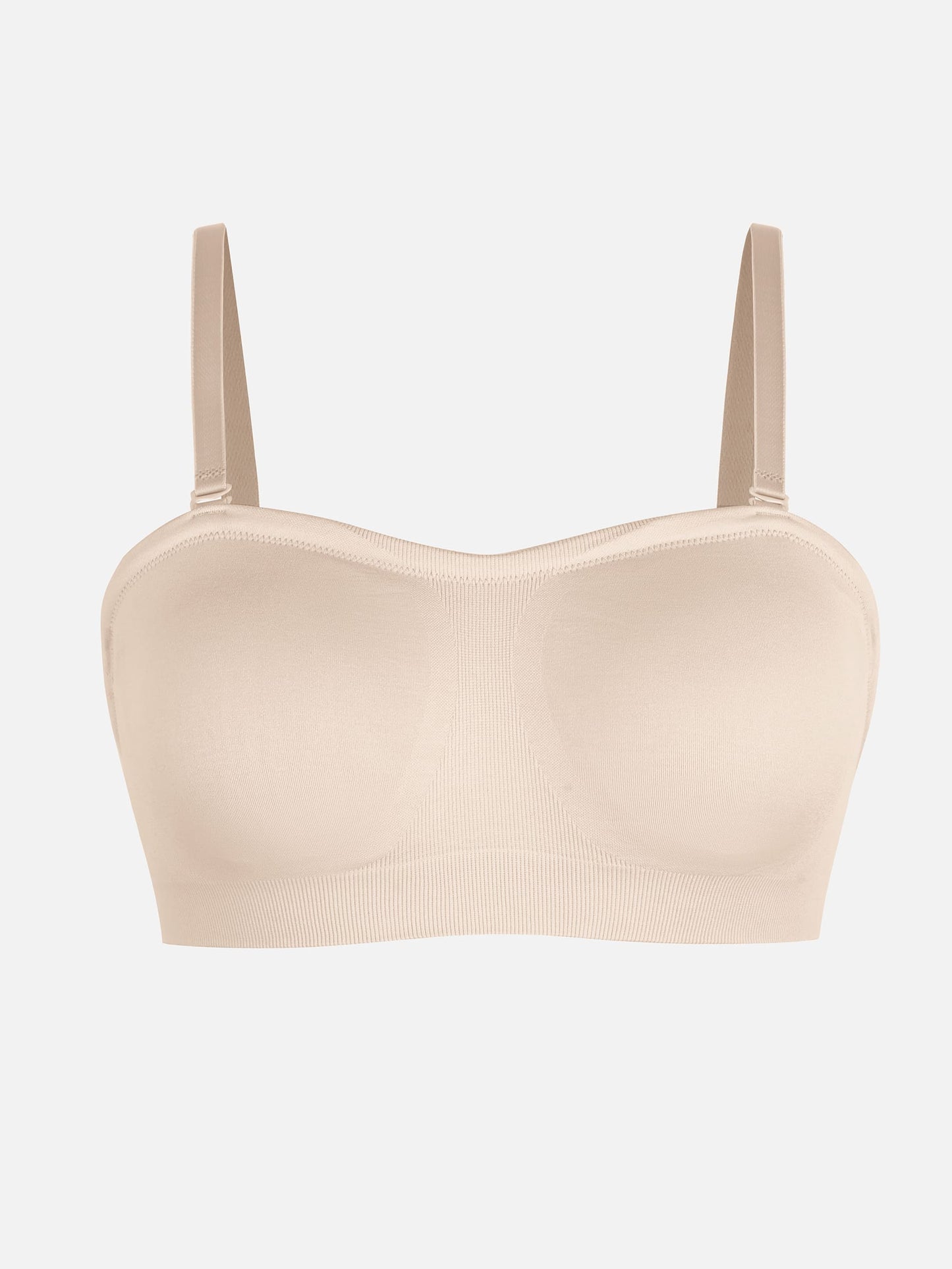 Seamless Anti-Slip Bandeau Bra