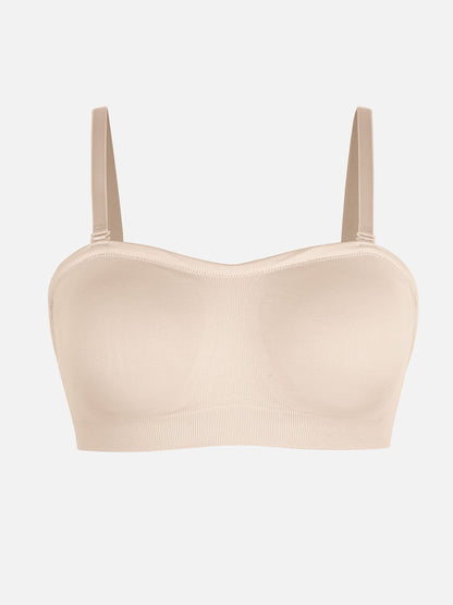 Seamless Anti-Slip Bandeau Bra