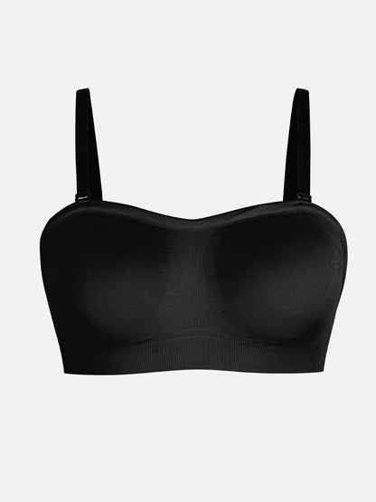 Seamless Anti-Slip Bandeau Bra
