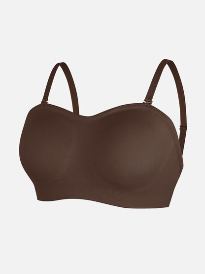 Seamless Anti-Slip Bandeau Bra