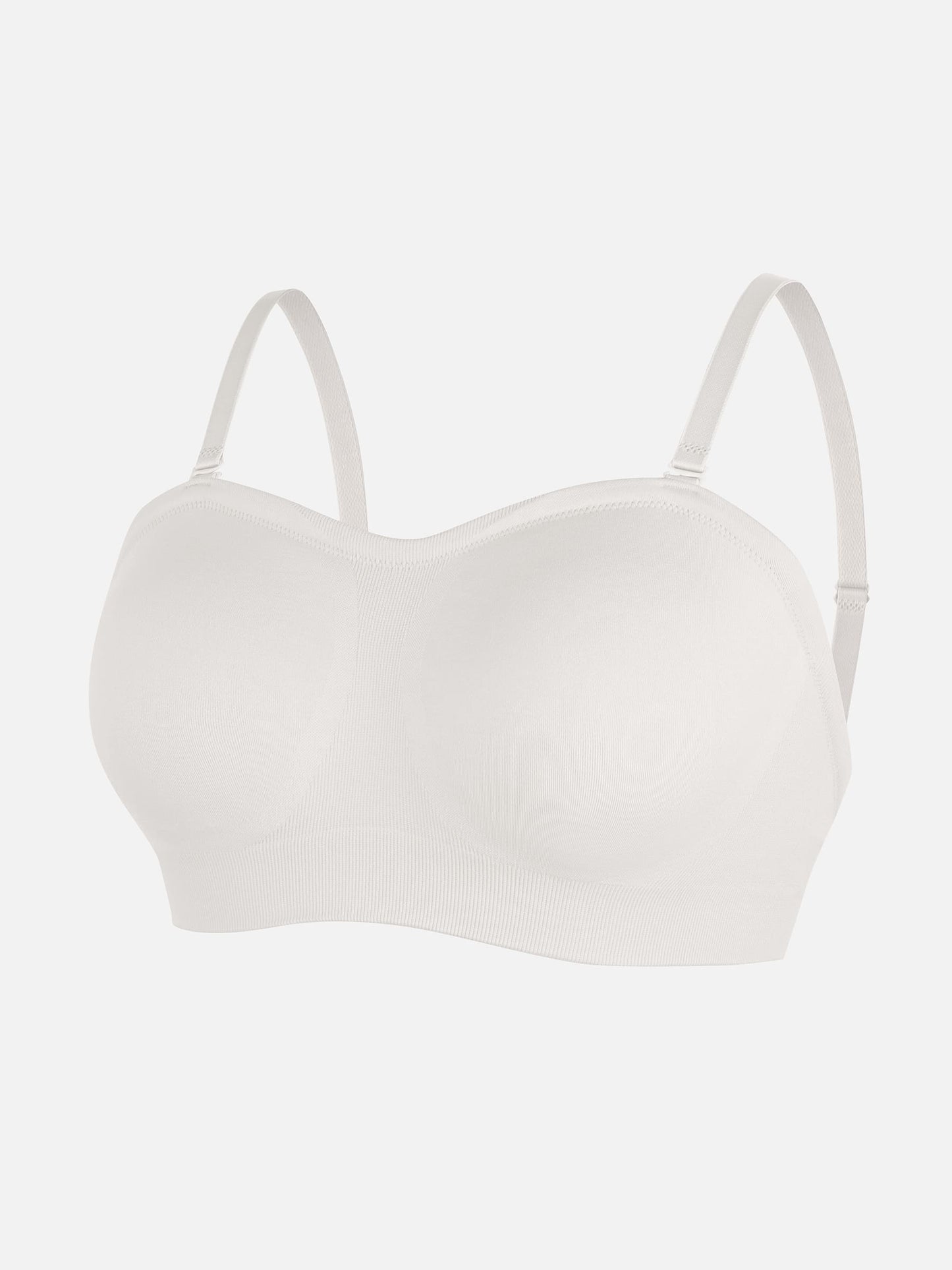 Seamless Anti-Slip Bandeau Bra