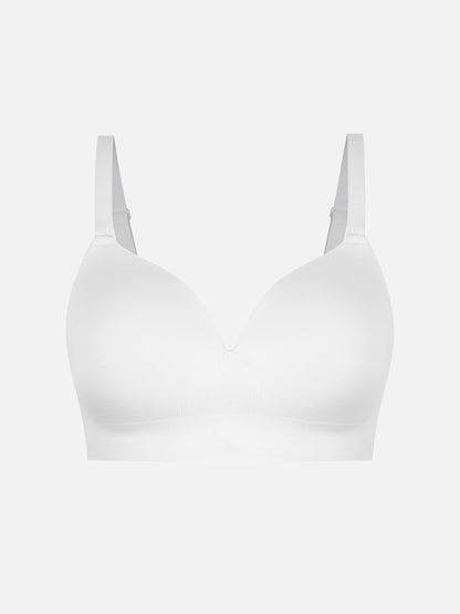 Wireless Push-Up Seamless Comfort Full Coverage Bra Bundle