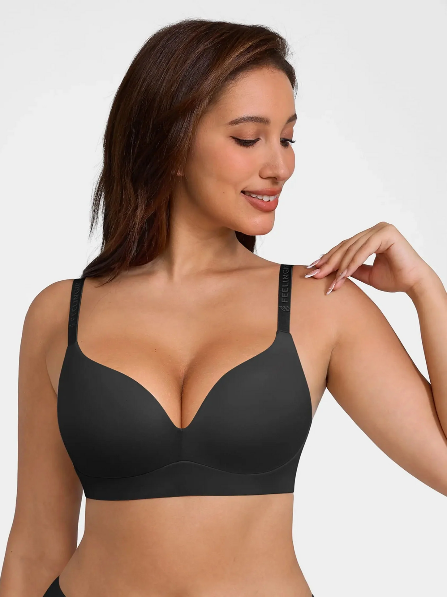 Cloud Soft Wireless Bra Seamless Lift Support Everyday Wear