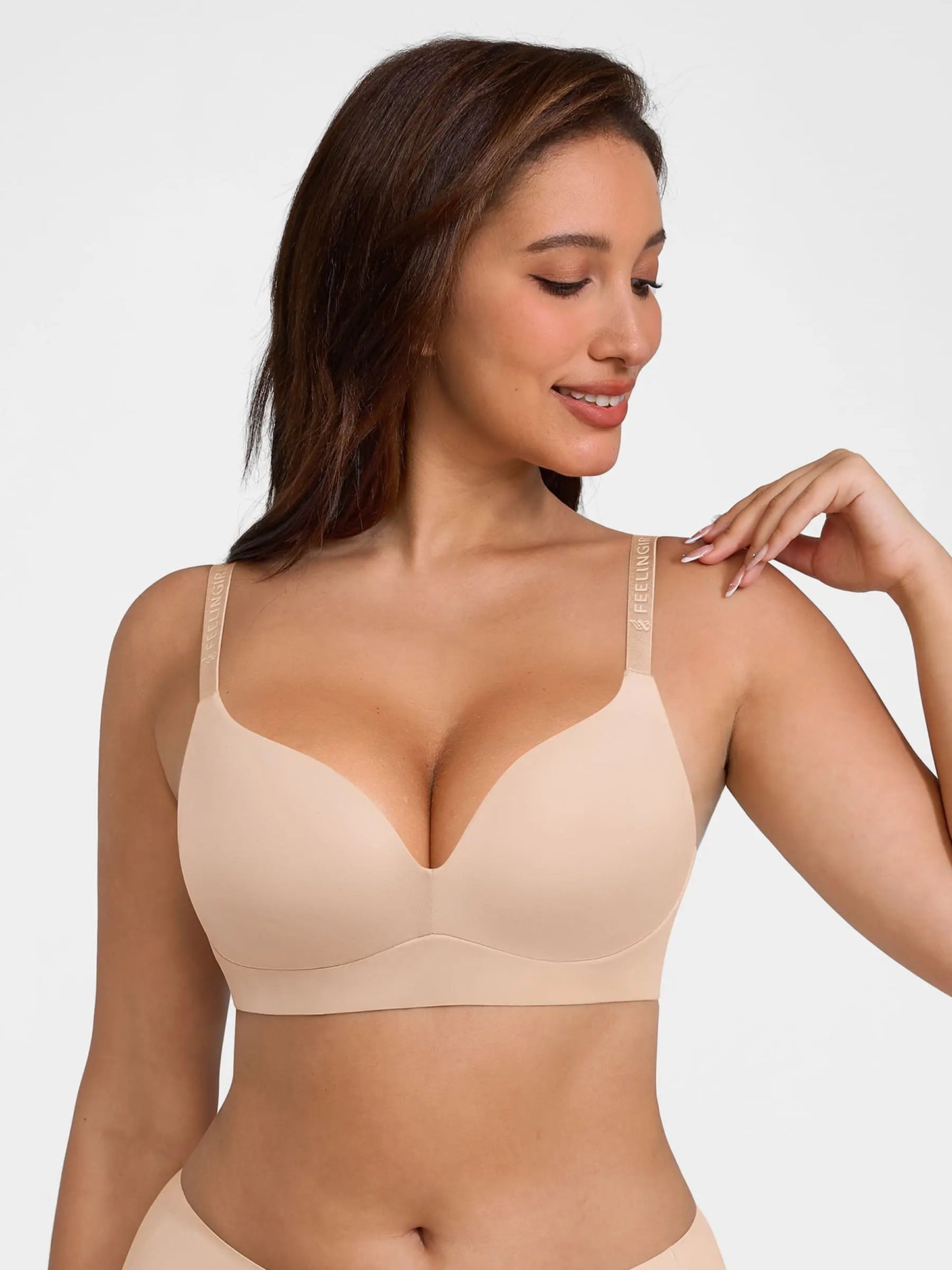 Cloud Soft Wireless Bra Seamless Lift Support Everyday Wear