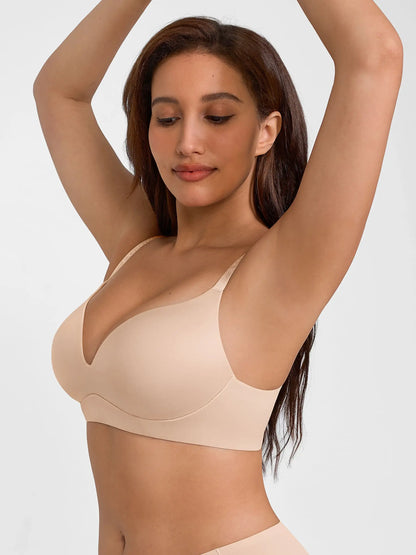Cloud Soft Wireless Bra Seamless Lift Support Everyday Wear