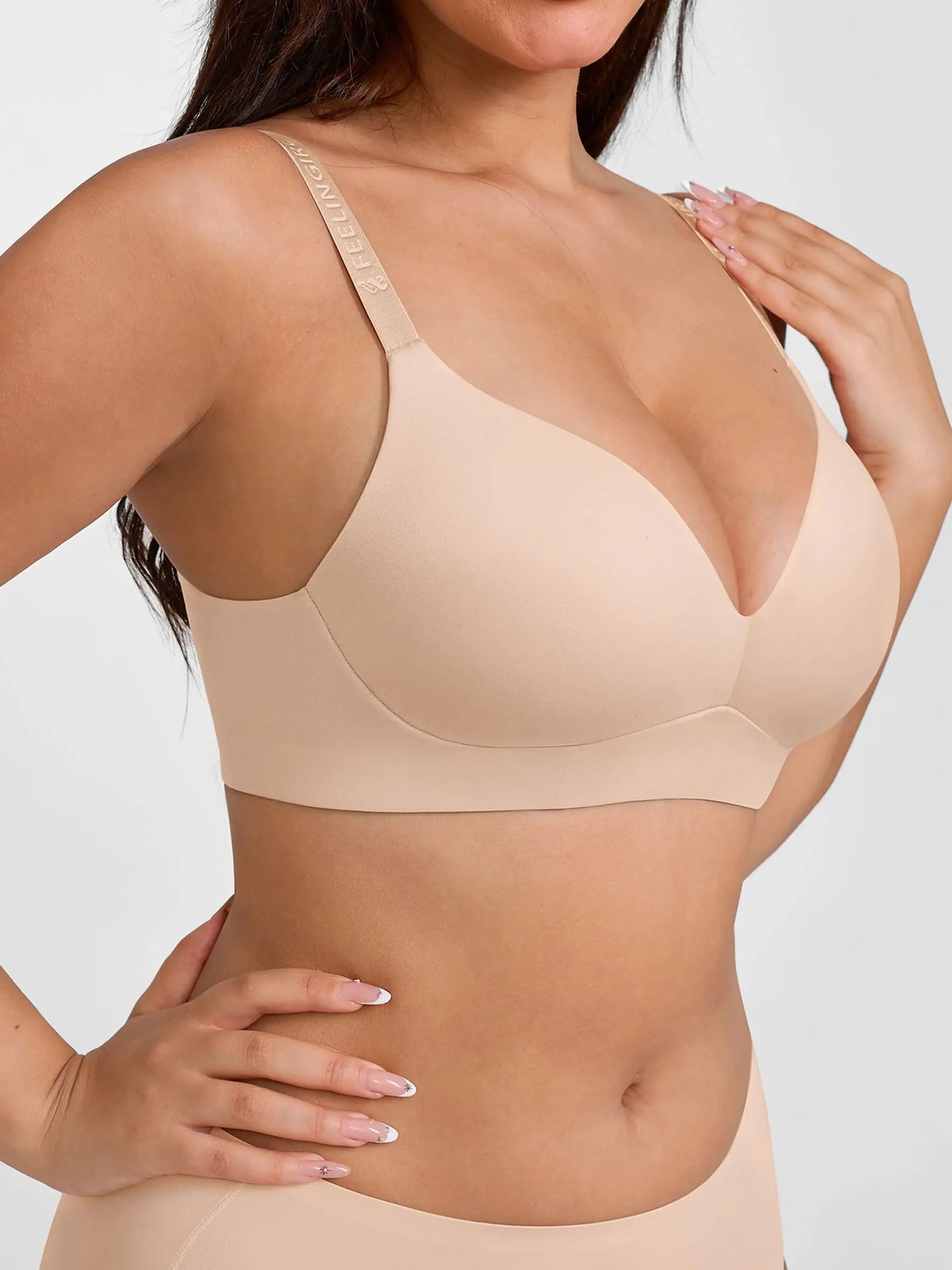 Cloud Soft Wireless Bra Seamless Lift Support Everyday Wear