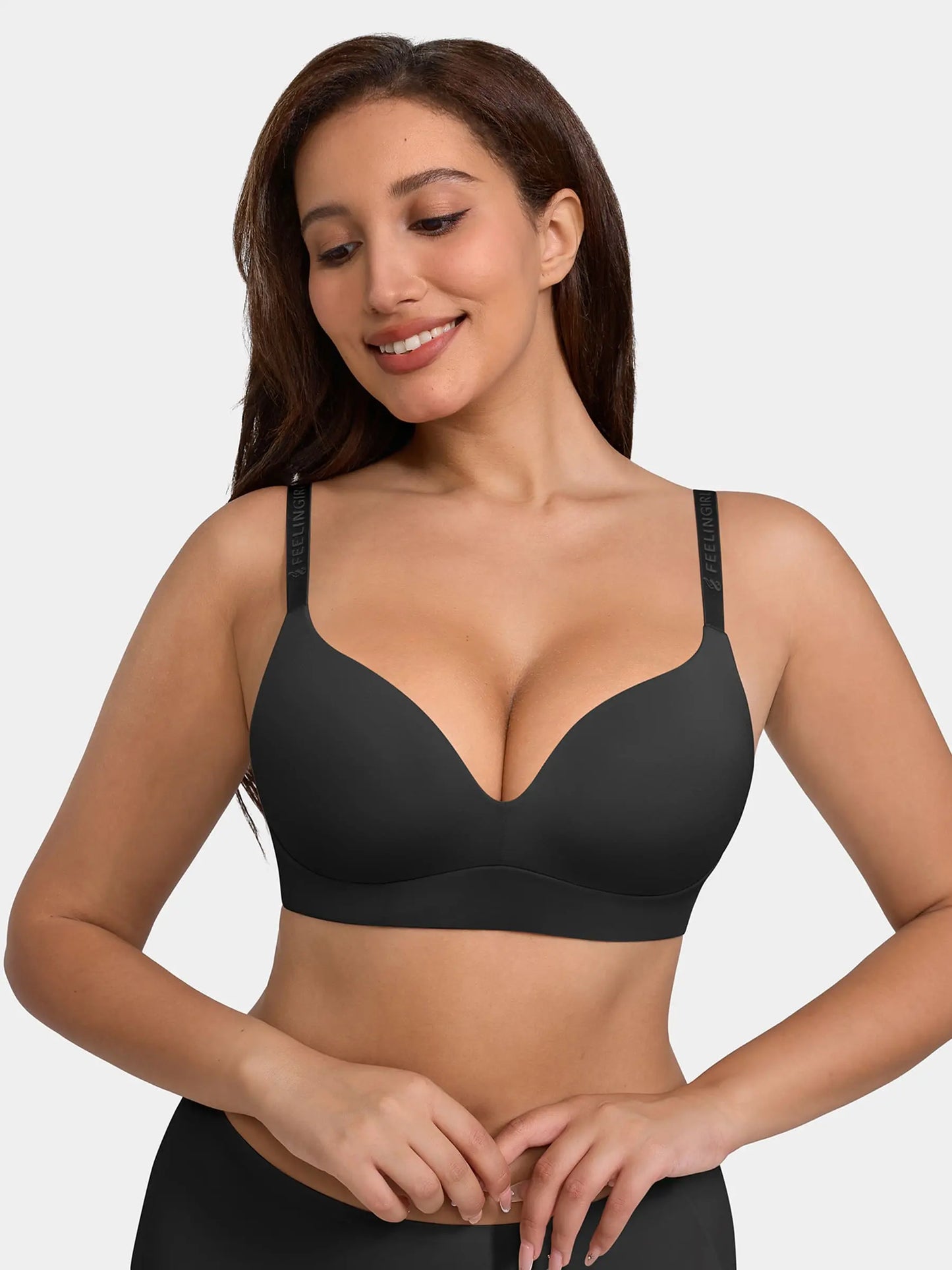 Cloud Soft Wireless Bra Seamless Lift Support Everyday Wear