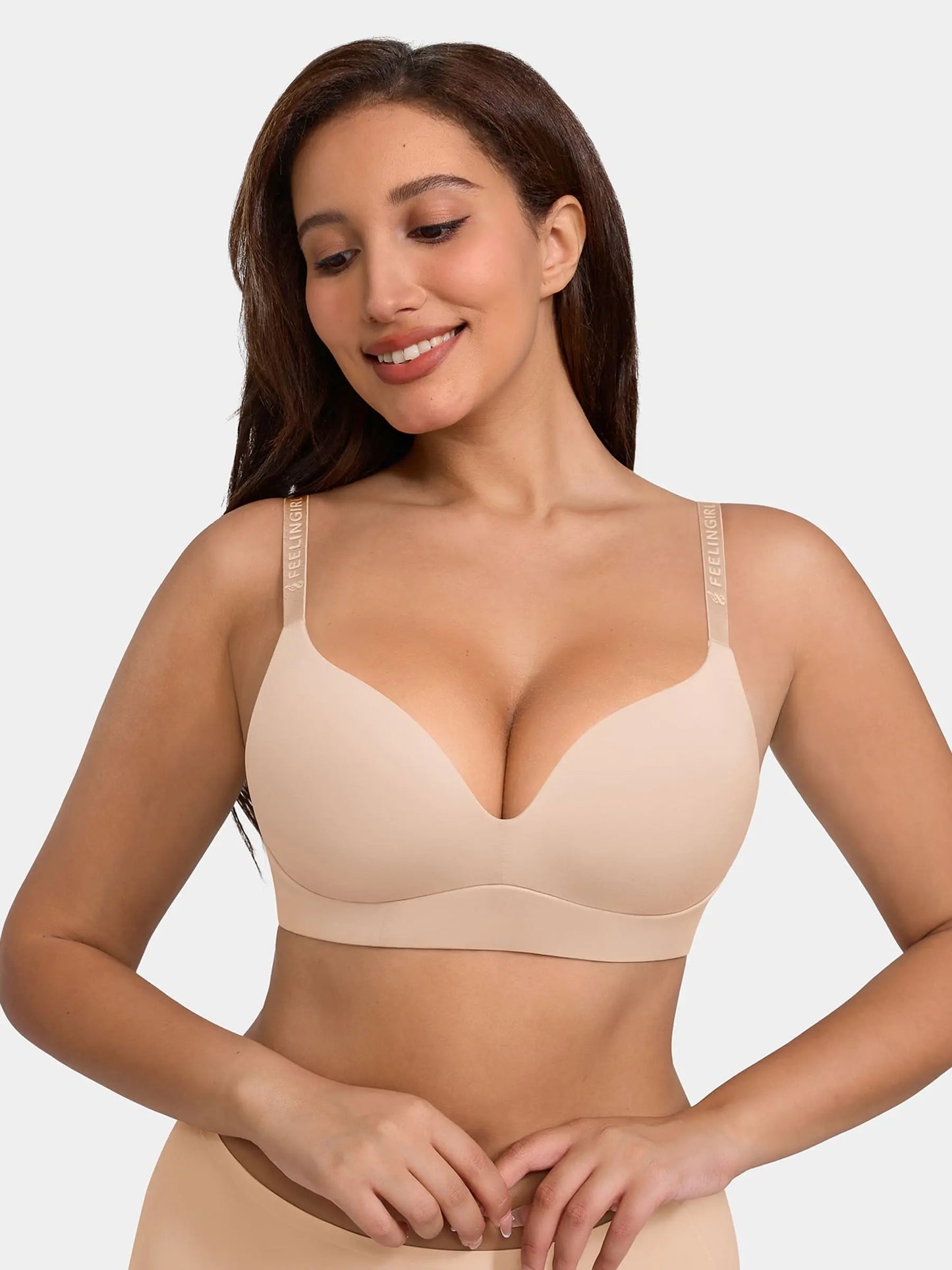 Cloud Soft Wireless Bra Seamless Lift Support Everyday Wear