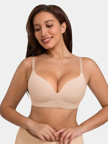 Cloud Soft Wireless Bra Seamless Lift Support Everyday Wear