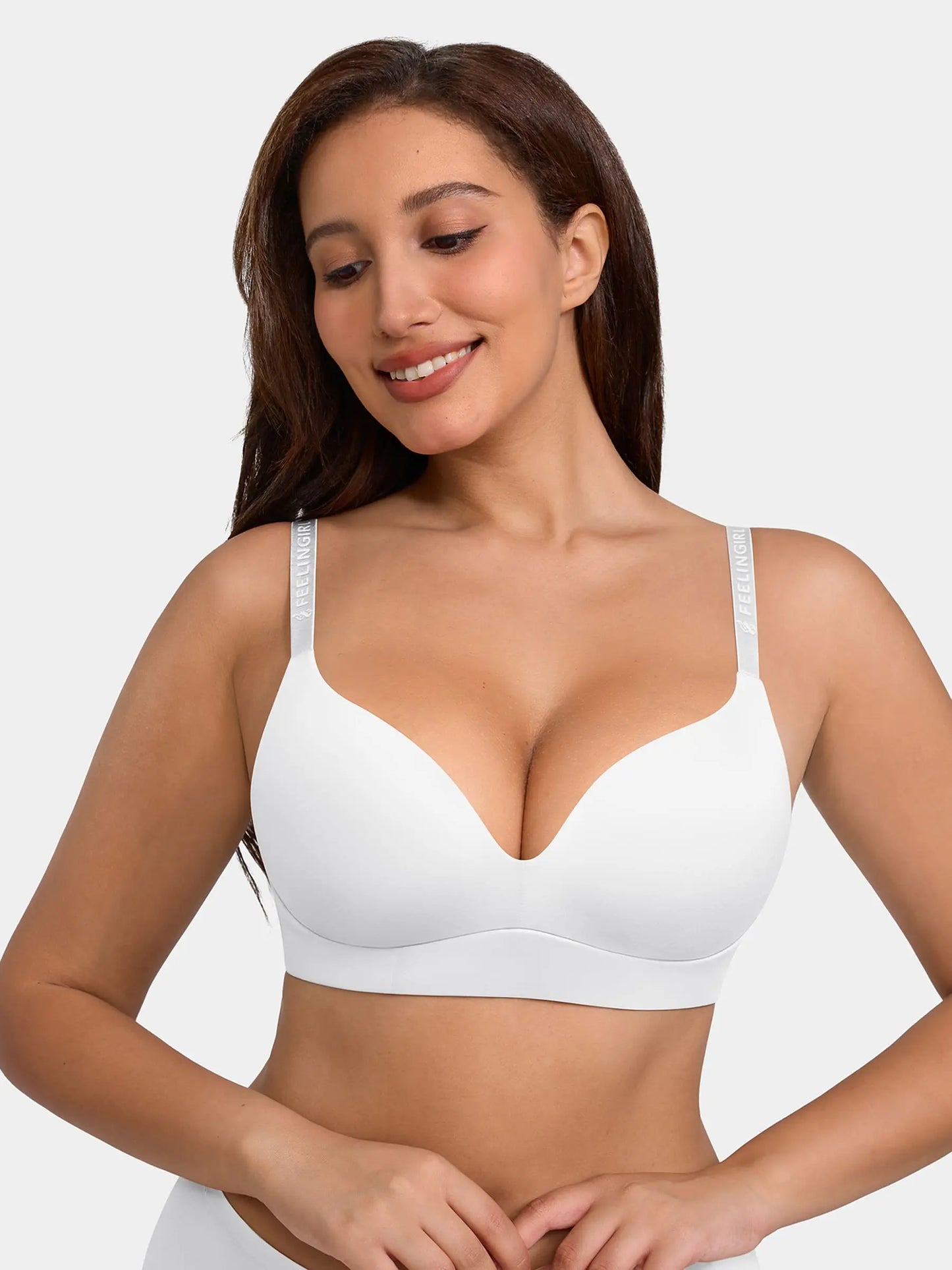 Cloud Soft Wireless Bra Seamless Lift Support Everyday Wear