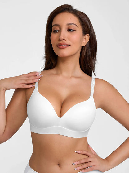 Cloud Soft Wireless Bra Seamless Lift Support Everyday Wear