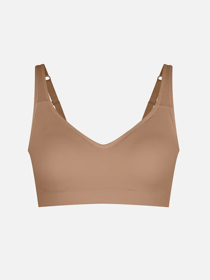 Built-in Soft Cups Full Coverage Wireless Bra