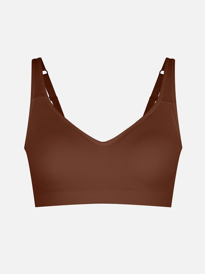 Built-in Soft Cups Full Coverage Wireless Bra