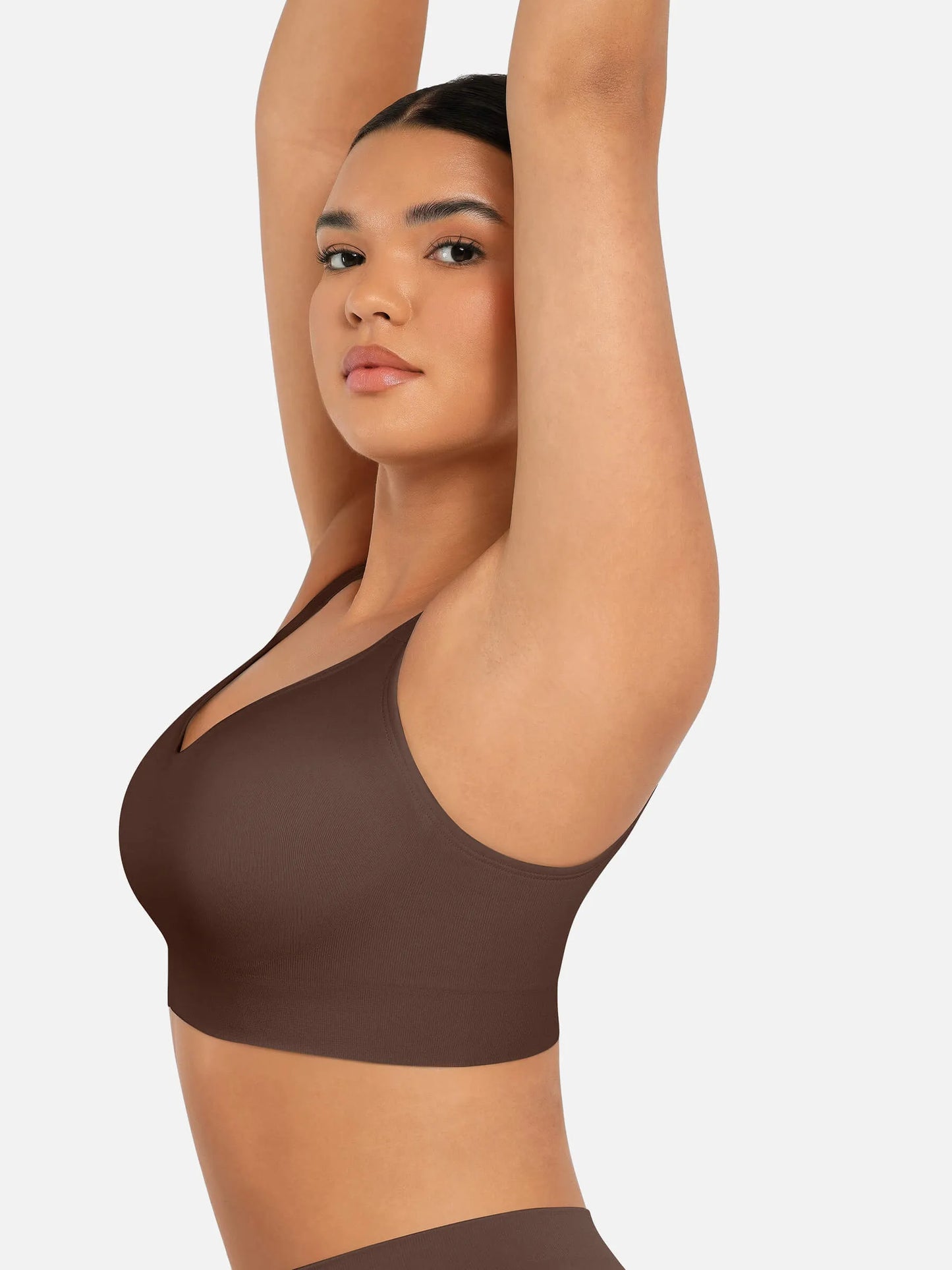 Built-in Soft Cups Full Coverage Wireless Bra