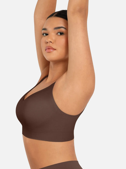 Built-in Soft Cups Full Coverage Wireless Bra