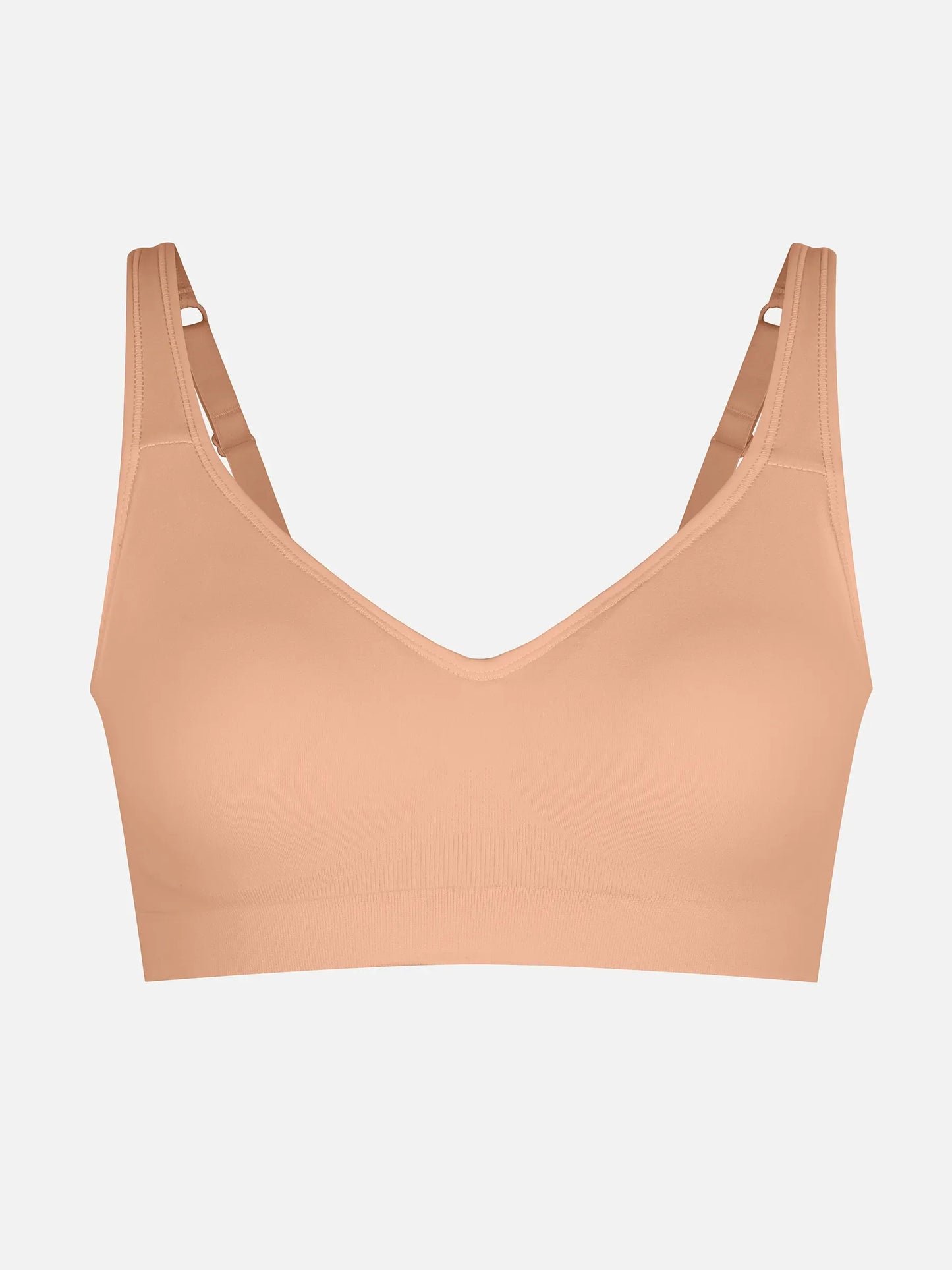 Built-in Soft Cups Full Coverage Wireless Bra