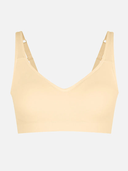 Built-in Soft Cups Full Coverage Wireless Bra