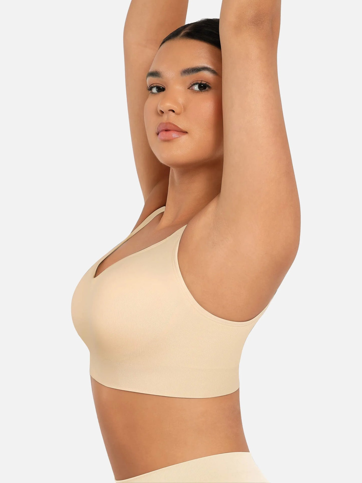 Built-in Soft Cups Full Coverage Wireless Bra