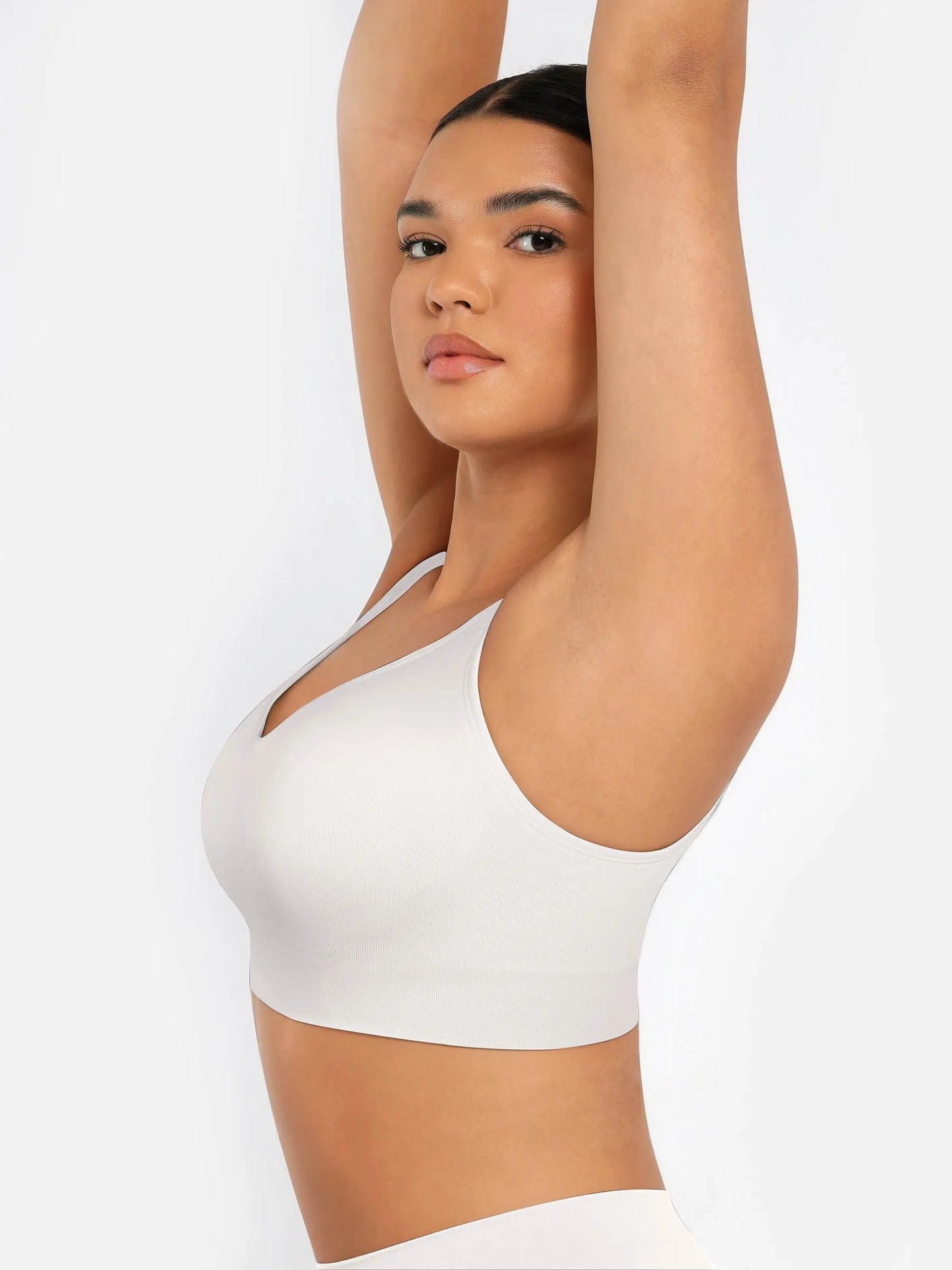 Built-in Soft Cups Full Coverage Wireless Bra