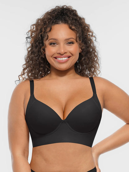 Full-Support Underwire Push-Up Bra