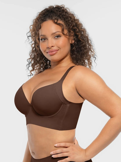 Full-Support Underwire Push-Up Bra
