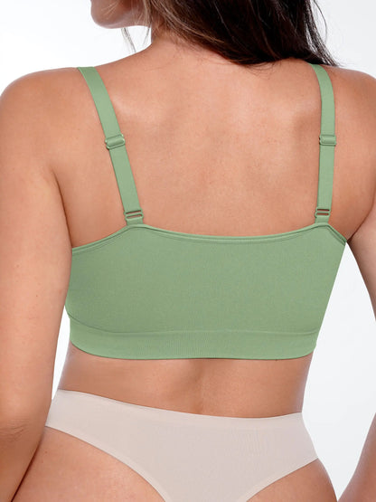 No Underwire Seamless Lace Everyday Bra