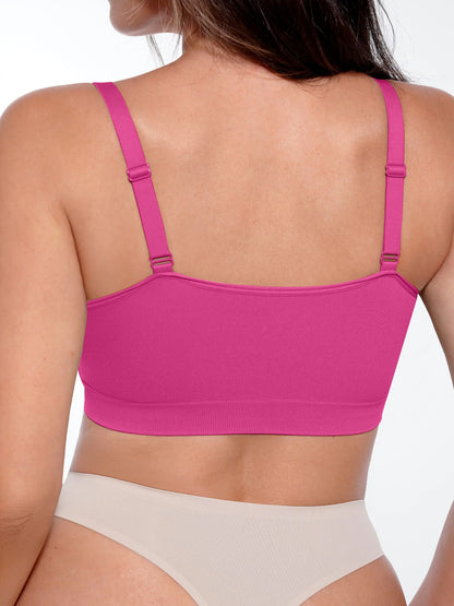 No Underwire Seamless Lace Everyday Bra