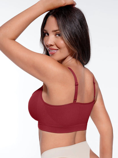 No Underwire Seamless Lace Everyday Bra