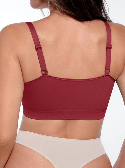 No Underwire Seamless Lace Everyday Bra