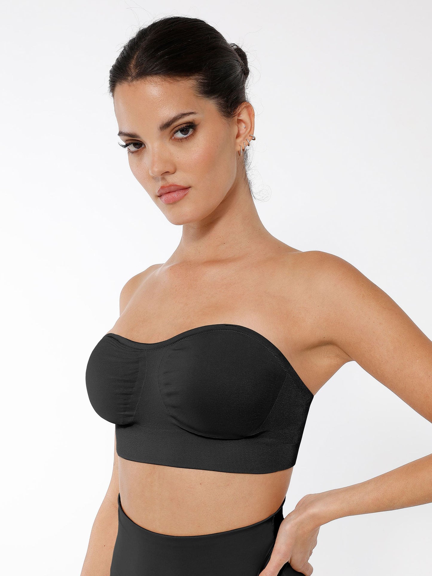 Seamless Anti-Slip Bandeau Bra