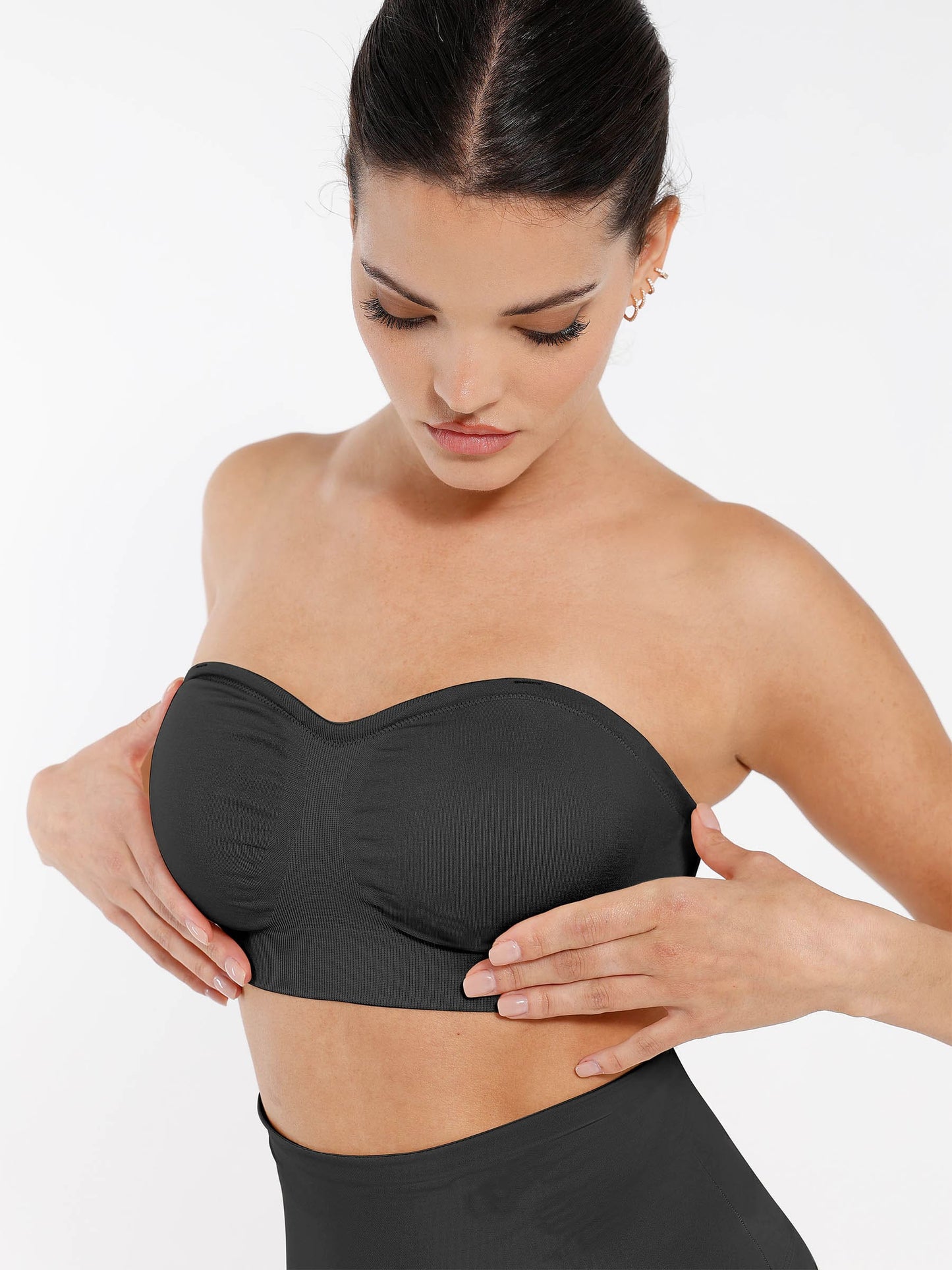 Seamless Anti-Slip Bandeau Bra