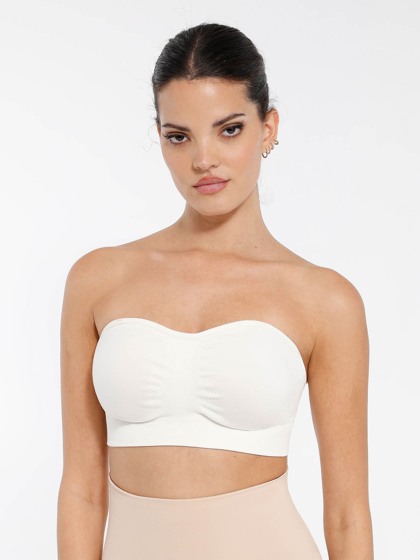 Seamless Anti-Slip Bandeau Bra