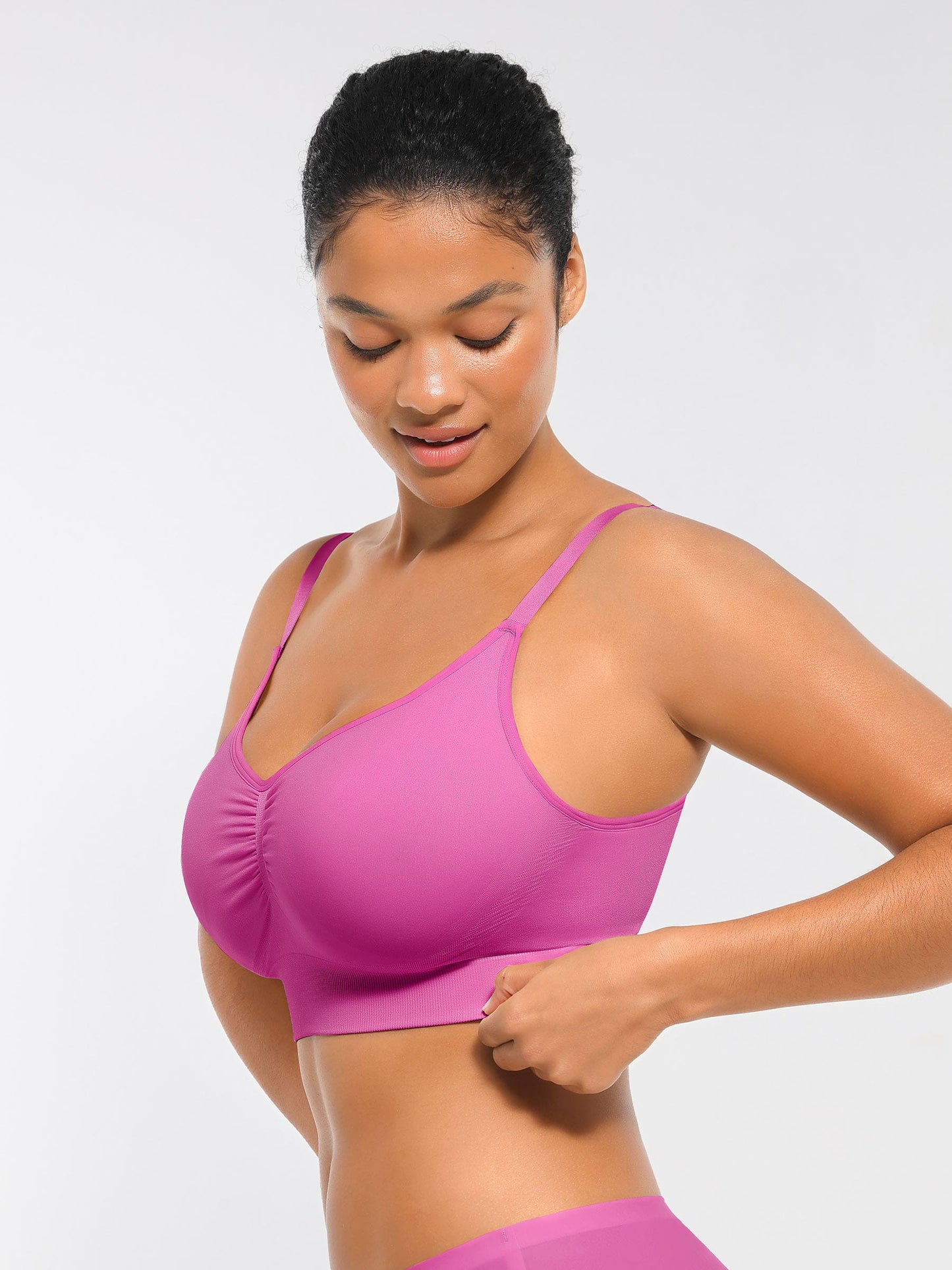 Seamless Everyday Bra with Built-In Soft Padding