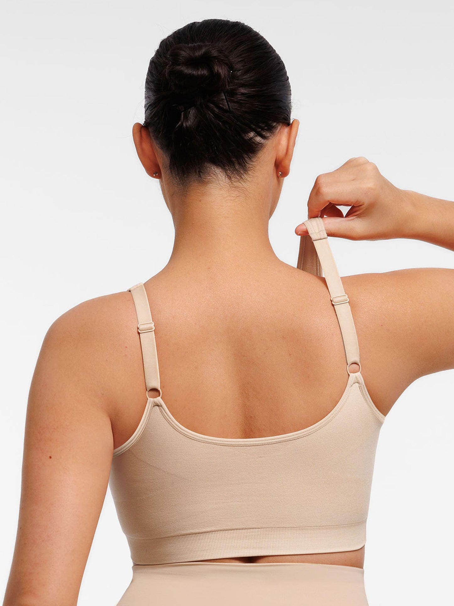 Seamless Front-Opening Zipper Bra