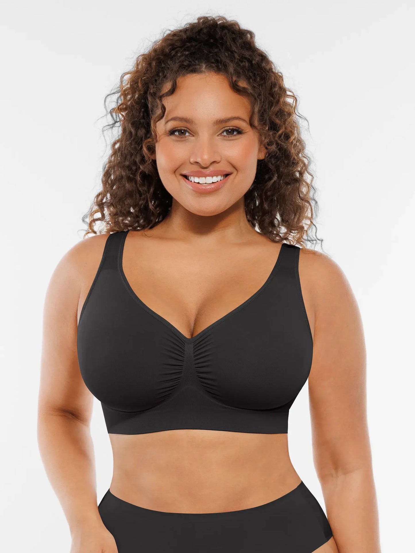 Seamless No Underwire Full Coverage Bra
