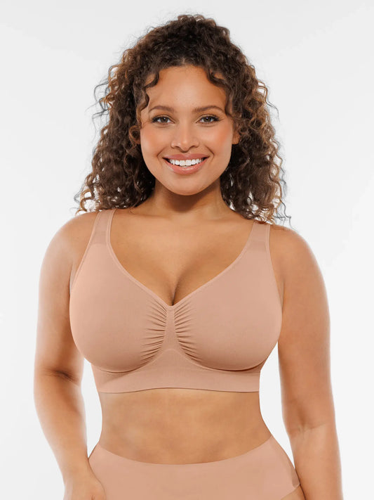 Seamless No Underwire Full Coverage Bra