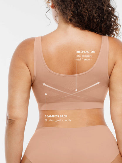 Seamless No Underwire Full Coverage Bra