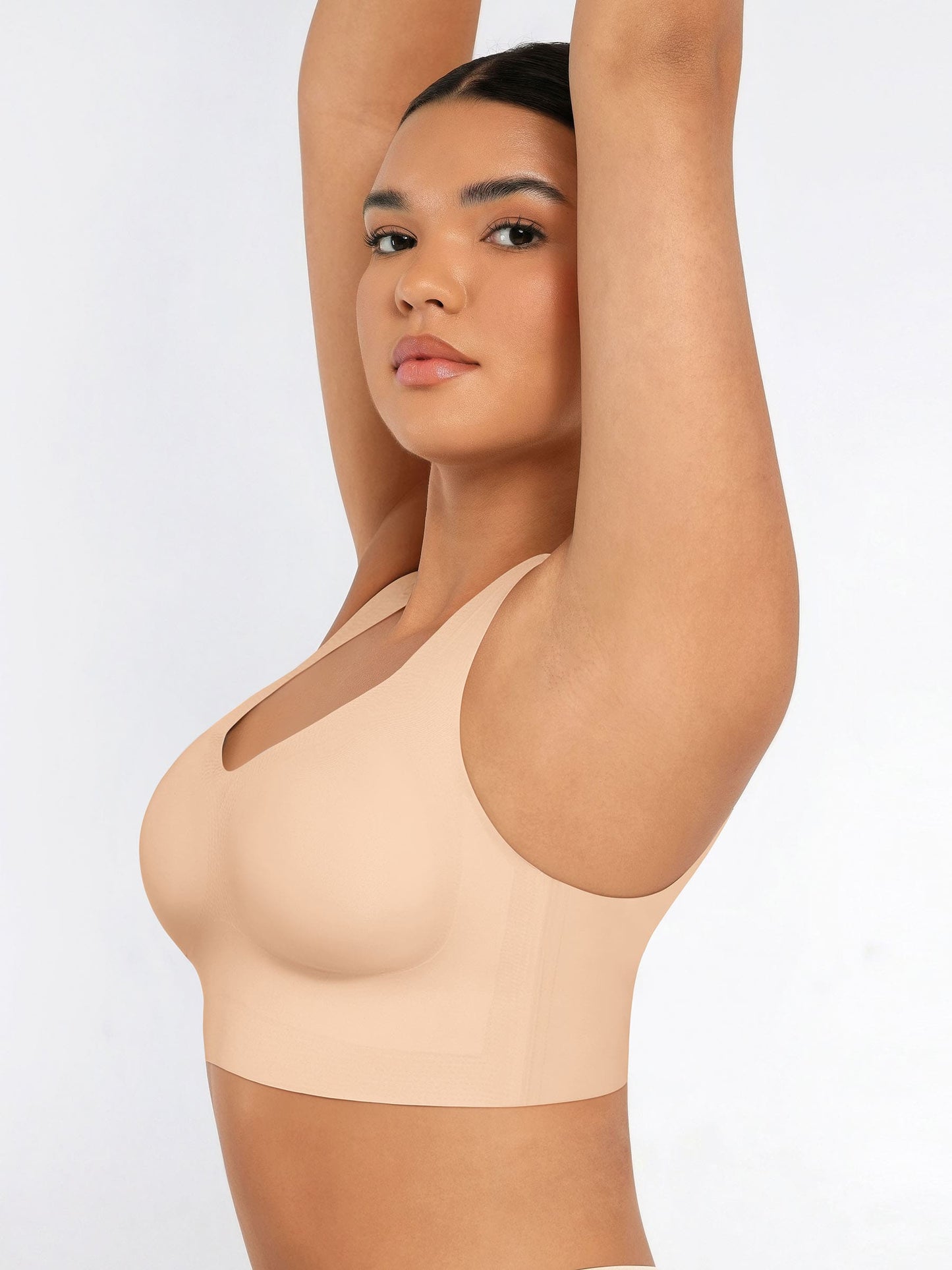 Seamless V Neck Comfort Fit Everyday Bra