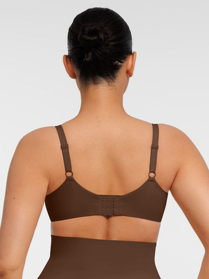 Sheer Mesh Full Coverage Unpadded Underwire Bra