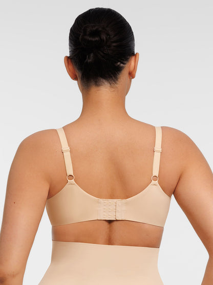 Sheer Mesh Full Coverage Unpadded Underwire Bra