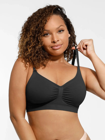 Seamless Everyday Bra with Built-In Soft Padding