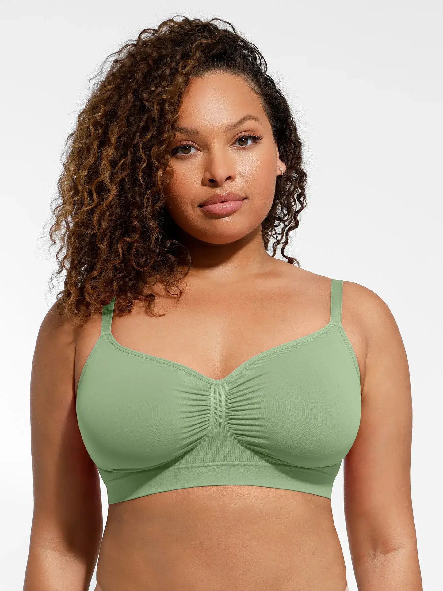 Seamless Everyday Bra with Built-In Soft Padding