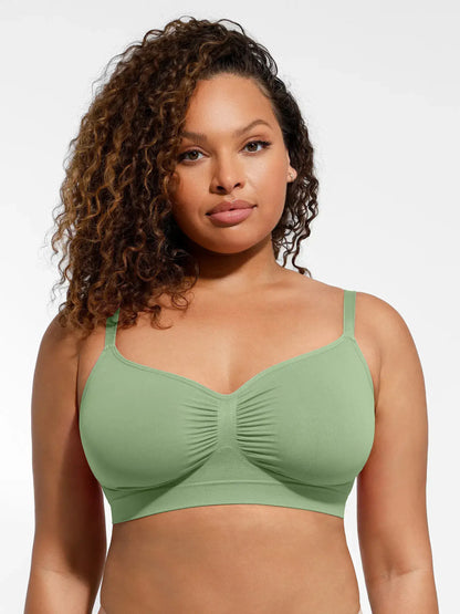 Seamless Everyday Bra with Built-In Soft Padding