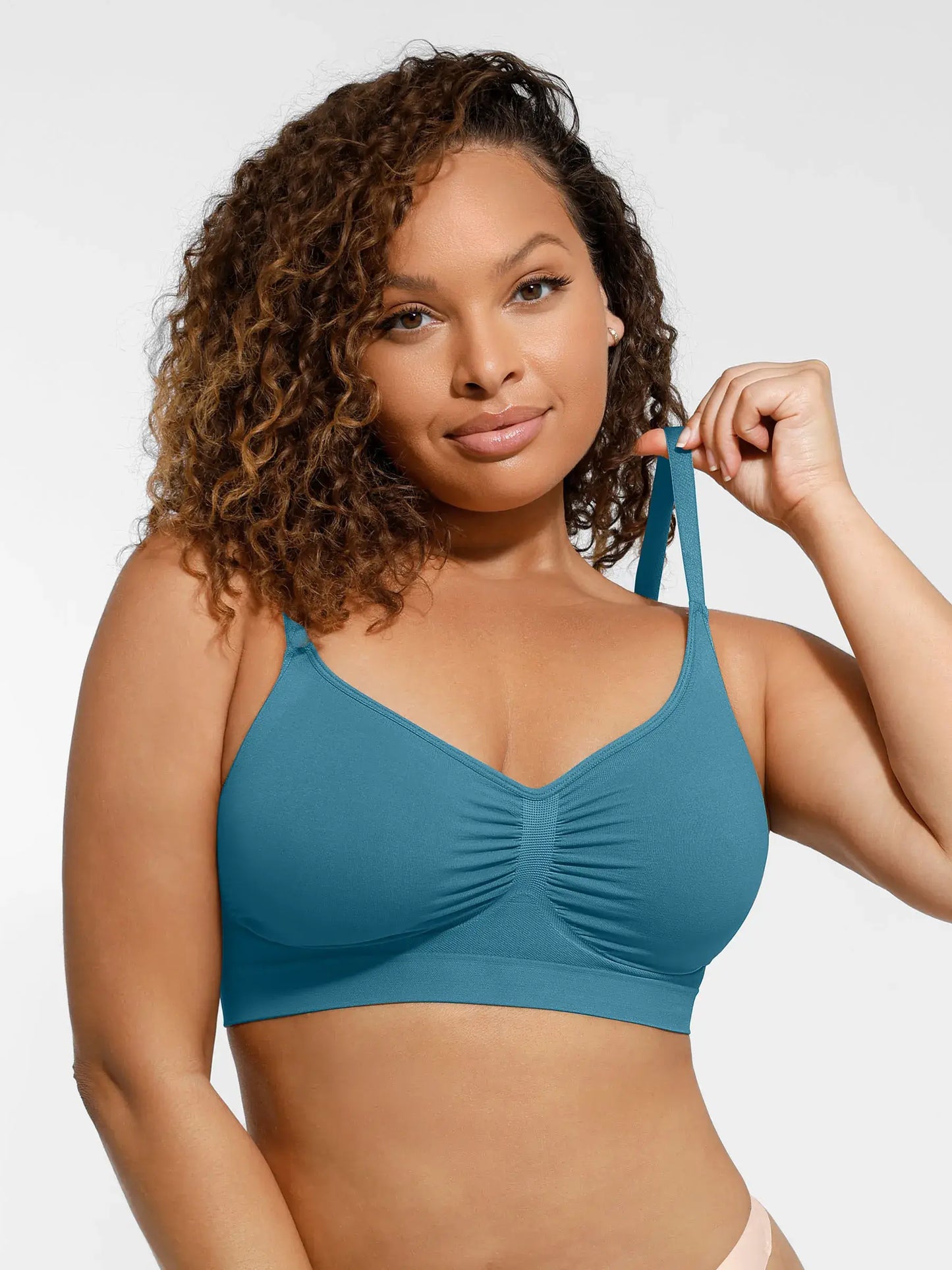 Seamless Everyday Bra with Built-In Soft Padding