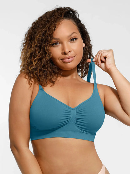Seamless Everyday Bra with Built-In Soft Padding