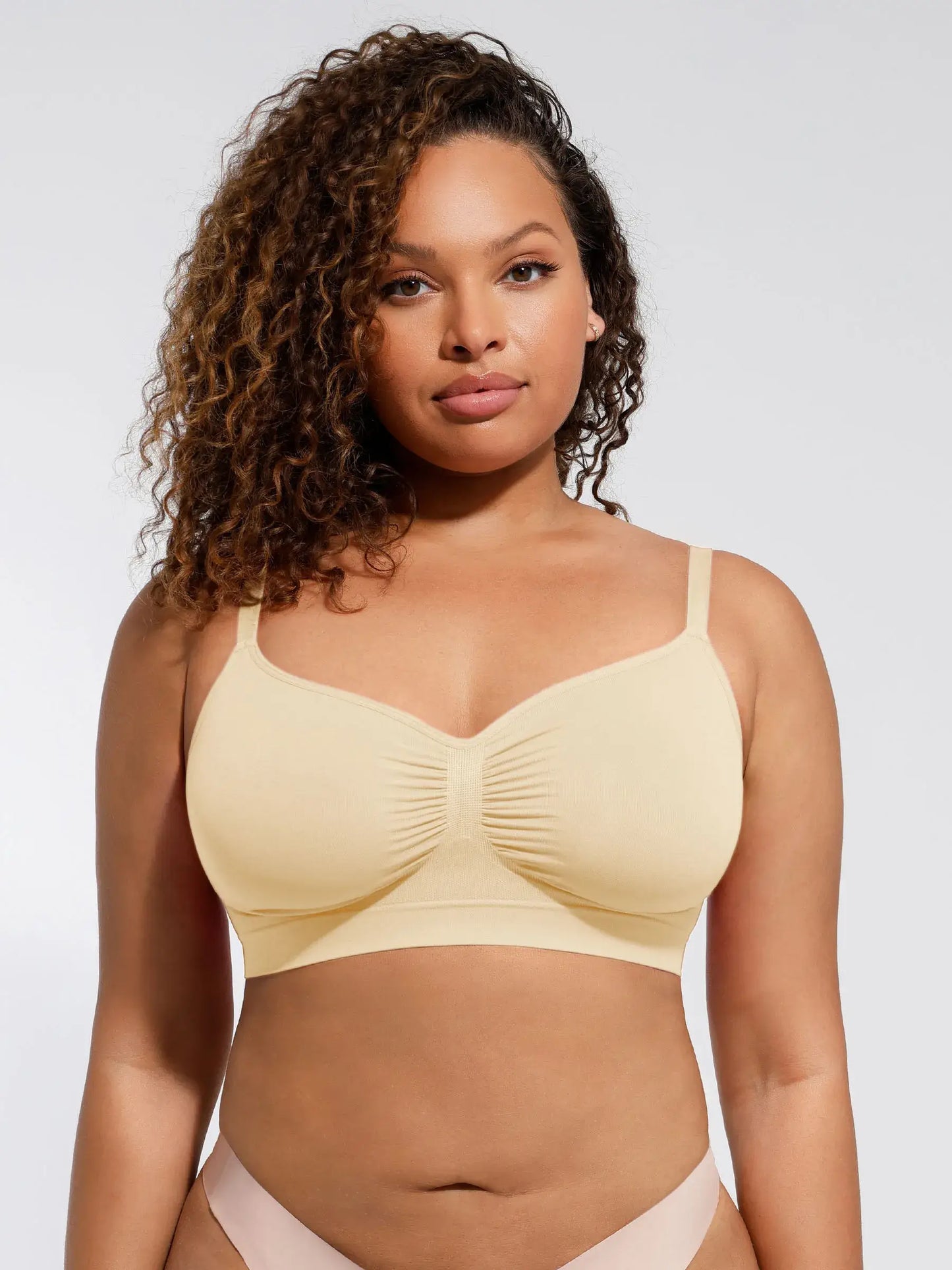 Seamless Everyday Bra with Built-In Soft Padding