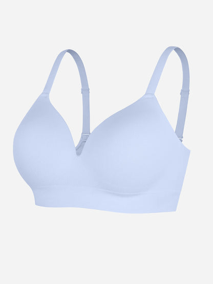 Wireless Push-Up Seamless Comfort Full Coverage Bra