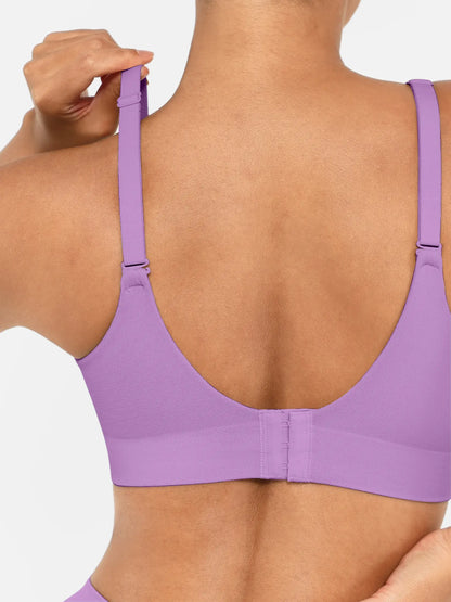 Wireless Push-Up Seamless Comfort Full Coverage Bra